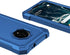 Nokia C200 Case, Blue 360 Full-Body Soft TPU Bumper with Tempered Glass Screen Protector