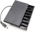 8 x AA Battery Holder 8x1.5V 12V Black Battery Case Box with ON/Off Switch and DC 5.5x2.1mm Male Connector