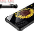 Samsung Galaxy S22 Case Compatible, Yellow Dragonfly Sunflower Pattern Design, Shockproof Anti-Scratch Hard PC Back