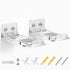 ELETIUO Soundbar Wall Mount Bracket for Samsung, LG, Sony, JBL, Vizio, Sonos and