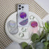 On The Grip Glitter Quicksand Phone Grip Oval MagSafe Compatible, Sparkling Liquid Design, Slim and Lightweight