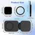 XSMNER 3.5mm 270 17/16/15 Magnetic Phone Holder for Car, Ultra Thin Foldable Car Phone Holder Mount, Anti-Shake Phone