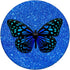 Blue Butterfly PopSocket, Blue PopSockets Standard PopGrip