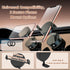 SEVENKA 360 Rotatable Vacuum Magnetic Phone Holder Stretchable Clamp Compatible with iPhone Samsung All Phone
