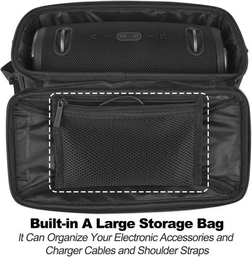 Travel Case Replacement for Xtreme 3 / Xtreme 2 Portable Speaker, Carrying Storage Holder with Zipper Mesh Bag