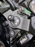 MotoMount Ninja for Kawasaki Ninja, 12mm Hexagon Hole Mount with 1inch Ball, Compatible with Phone/Camera/GPS