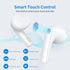 Mini Bluetooth Earbuds with Microphone, Wireless Earphones for Kids & Adults, IPX5 Waterproof, USB-C Charging