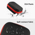 Hard Case for JBL GO3 / Go 3 Eco Portable Bluetooth Speaker, EVA Protection Case for Outdoor Use (Black+Red)