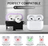 Maxjoy for Airpods 3rd Generation Case, Cute 3D Box Cover, Shockproof for Men Women with Cleaner Kit & Keychain