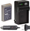 BM Premium BLS-50 Battery and Charger for Olympus OM-5, E-M5 III, E-M10 Series, Stylus 1 Cameras