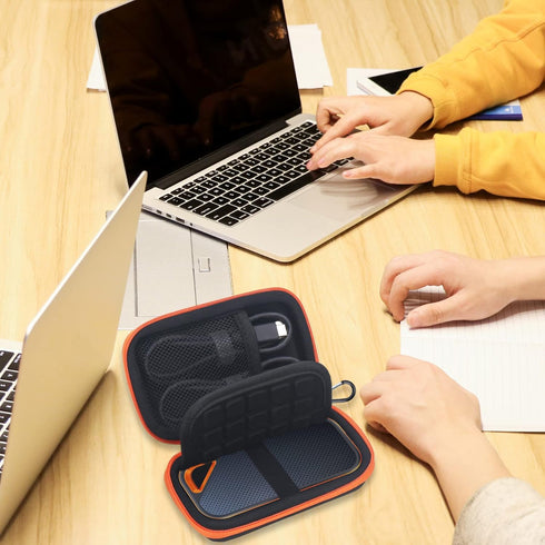 Lacdo Hard Carrying Case for SanDisk Extreme Pro/SanDisk Extreme Portable SSD 500GB 1TB 2TB 4TB USB-C, EVA Shockproof