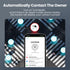 Key Finder, Bluetooth Tracker Locator, Works with Apple Find My (iOS Only), Smart Item Locator for Keys, Bags, Luggage