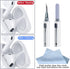 2Pcs Airpod Cleaner Kit, Multi-Function Earbud Cleaning Kit for Airpods Pro 1 2 3, Soft Brush Flocking Sponge for