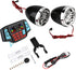 Keenso MP3 MP3 Motorcycle System, Motorcycle BT Player Audio Stereo Speaker System USB Memory Card Carrier