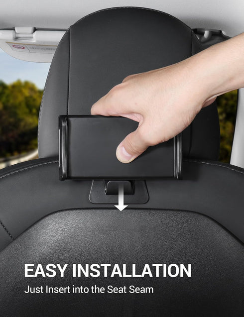 BASENOR 2024 Newest Tesla Model Y Model 3 Model S Model X LR/Plaid Tablet Holder Headrest Mount Accessories