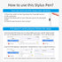 Stylus Pen for iPad 2018-2023, Apple Pencil USB C with Palm Rejection, Works with iPad Pro, Air, Mini, and More