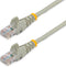STARTECH.COM 7 FT CAT5E UTP PATCH CABLE, GRAY, SNAGLESS