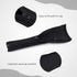 BlingKingdom Zippered Headband Cover for Headphones - Black
