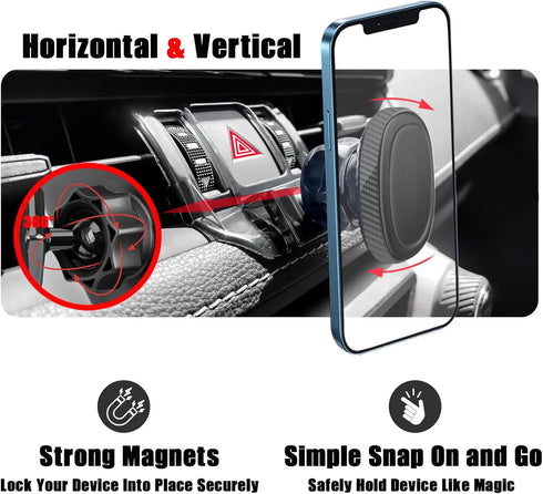 Car Phone Holder Stand Mount for Toyota RAV4 2019-2024 Premium XLE, Adventure, TRD Off-Road, Limited, Hybrid XSE