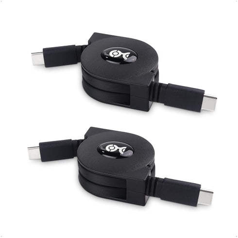 Cable Matters 3.3 ft Short Retractable USB C Cable (USB C to USB C) - Compact and convenient for on-the-go use.