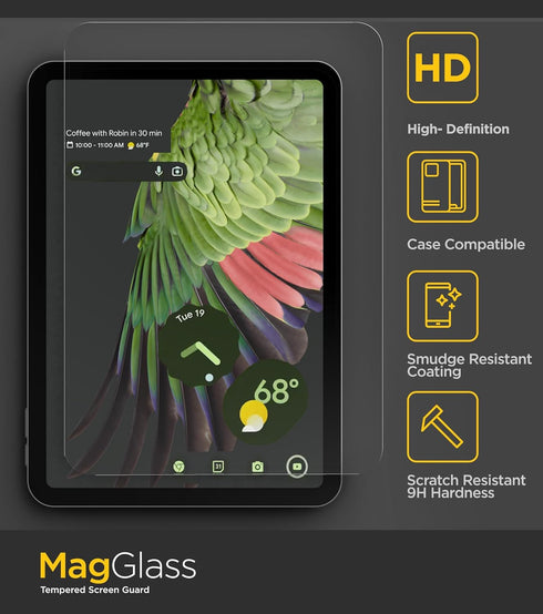 Magglass Tempered Glass Screen Protector for Google Pixel Tablet - Display Guard (2023 Pixel Tablet, 10.95")