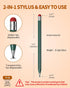 DAXINGXING 5 PCS Stylus Pen for Touchscreen,Octagonal Retro Design,Stylus Pen High Precision High Sensitivity