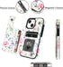 uCOLOR Flip Leather Wallet Case Card Holder Compatible with iPhone 13 6.1, iPhone 14 6.1, Women with Card Holder