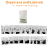 ELIVED Universal TV Mounting Hardware Kit, Fits TVs up to 80 Inch, Includes Screws, Washers, Spacers