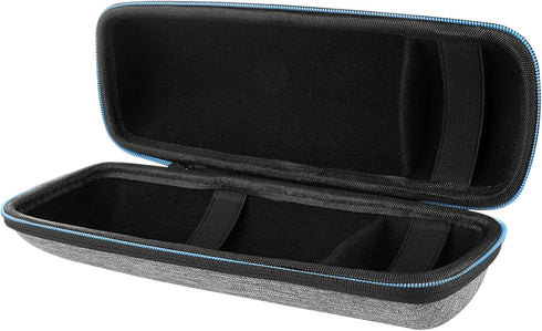 Linkidea Speaker Carrying Case Compatible with JBL Flip 3, JBL Flip 4 Bluetooth Case, Replacement Hard Shell Protective Travel Bag with Cable, Charger Storage (Grey)