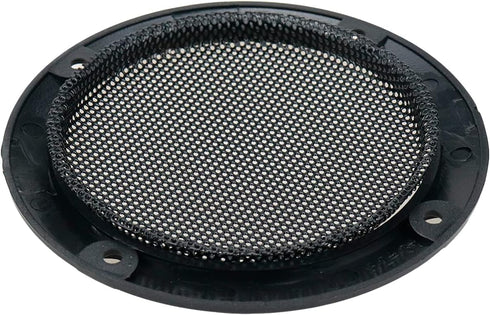 Speaker Grill Cover, 3" ABS Plastic Cold Rolled Steel, Black, Set of 4