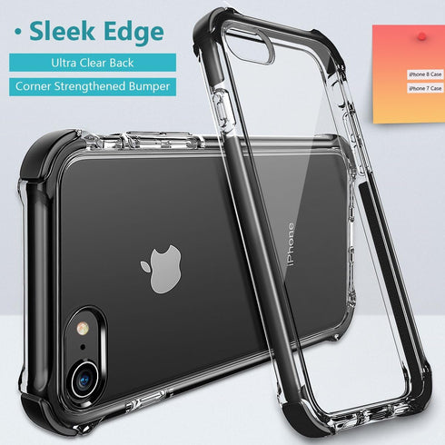 MATEPROX Compatible with iPhone SE 2022 Case, iPhone SE 2020 Case, iPhone 8 Case, iPhone 7 Case Clear Shield Heavy Duty