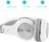 Riwbox XBT-80 Bluetooth Headphones, Folding Stereo Wireless Over Ear with Microphone and Volume Control, Wireless and