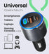 InfinaCore 130W USB Car Charger, Multi-Port USB-C & USB-A Car Lighter Adapter for Fast Charging Phone, Tablet, Laptop,