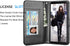 Tekcoo Wallet Case for Galaxy Note 9 - PU Leather with ID Cash Slots, Detachable Magnetic Hard Case, Black
