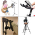 Microphone Music Stand Tablet Smartphone Holder Mount Heavy Duty 360 Degree Swivel Clamp for 3.5 to 13.5in Phone