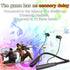 6.0 100 PlaytimeIPX7 Kinobo Neckband Bluetooth Headphones, Bluetooth Hours Sports Waterproof Earbuds with Microphone