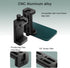 Thryllix 1/4" 17/16/15/14/13, Aluminum Phone Tripod Mount with Cold Shoe & ARCA-Swiss Quick Release, Adjustable