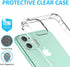 iPhone 11 Clear Case with 2 Screen Protectors, Maximum Shock Absorption Protection, Compatible with Apple iPhone 11