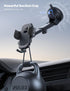 Lamicall Cell Phone Holder Car, Ultra 70LBS Suction Phone Mount for Car Dashboard for iPhone Samsung