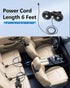 5V/ 12V /24V Dual Head Car Cooling Fans for Back Seat for Kids, Usb Car Backseat Headrest Fan for Baby Rear Facing, Car