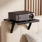 ElaraBerry No Drill Metal Projector Shelf for Wall Mounted, 10.6 x 8.2 Inch