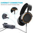 Arctis 5 Cable Compatible with SteelSeries Arctis 3, 5, 7, Pro Gaming Headset, Replacement Audio Cable Cord, 5ft