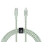 Native Union Belt Cable USB-C to Lightning, 10ft Ultra-Strong Reinforced Cable for iPhone 14 and Earlier (Sage)
