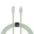 Native Union Belt Cable USB-C to Lightning, 10ft Ultra-Strong Reinforced Cable for iPhone 14 and Earlier (Sage)
