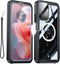 Shop Motorola Moto G Power 5G 2024 Case: Waterproof, Shockproof, 20 FT Drop Proof, IP68, Magnetic Cover - Black.