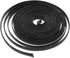 DGZZI Braided Wire Sleeve, 16.4ft 1/4 Inch Flame-Retardant Black Expandable Cable Sleeving for Automotive