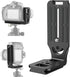 DSLR Camera L Bracket Quick Release Plate, Lightweight, Universal Application, Compatible with Canon Nikon Sony DJI