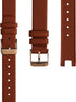 kwmobile Real Leather Watch Strap for Garmin Lily Sport, Replacement Sports Wristband with Clasp