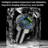 4 Ports USB Car Charger, 66W Super Fast Charging USB QC 3.0 Adapter with LED Voltmeter for Most Cell Phones