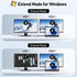 USB C Docking Station Dual HDMI Monitor, USB C to Dual HDMI Adapter with PD Charging, SD/TF, USB A&C 3.0 Ports